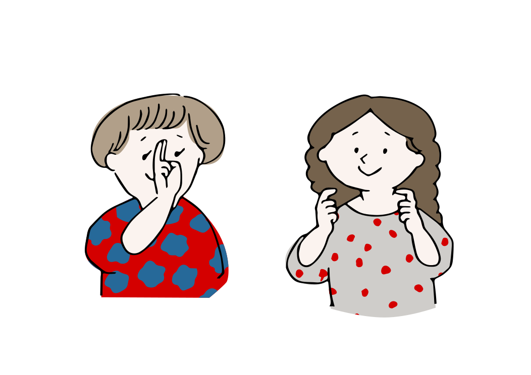 手話のイラスト