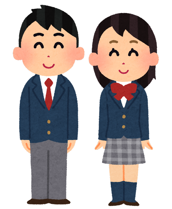 学生のイラスト